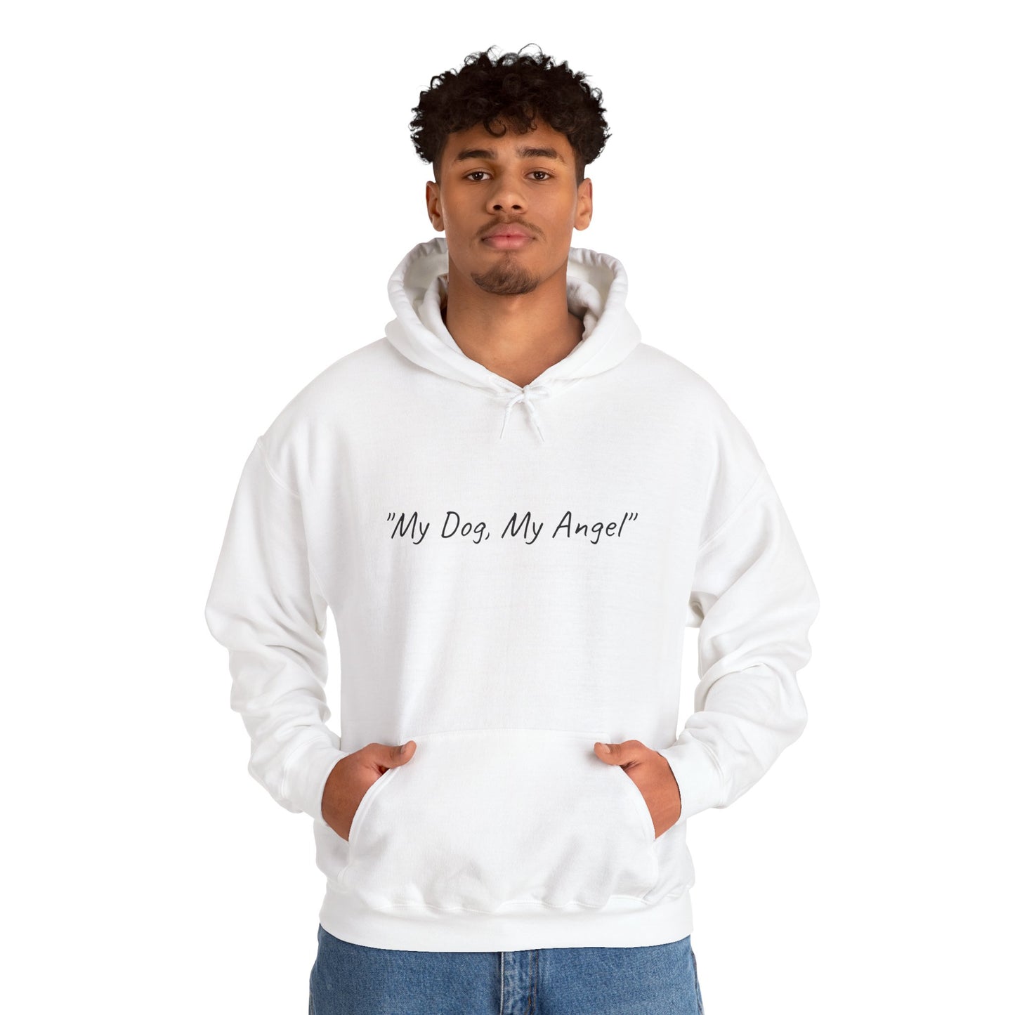 UK. "My Dog, My Angel" Hoodie - Unisex Heavy Blend™