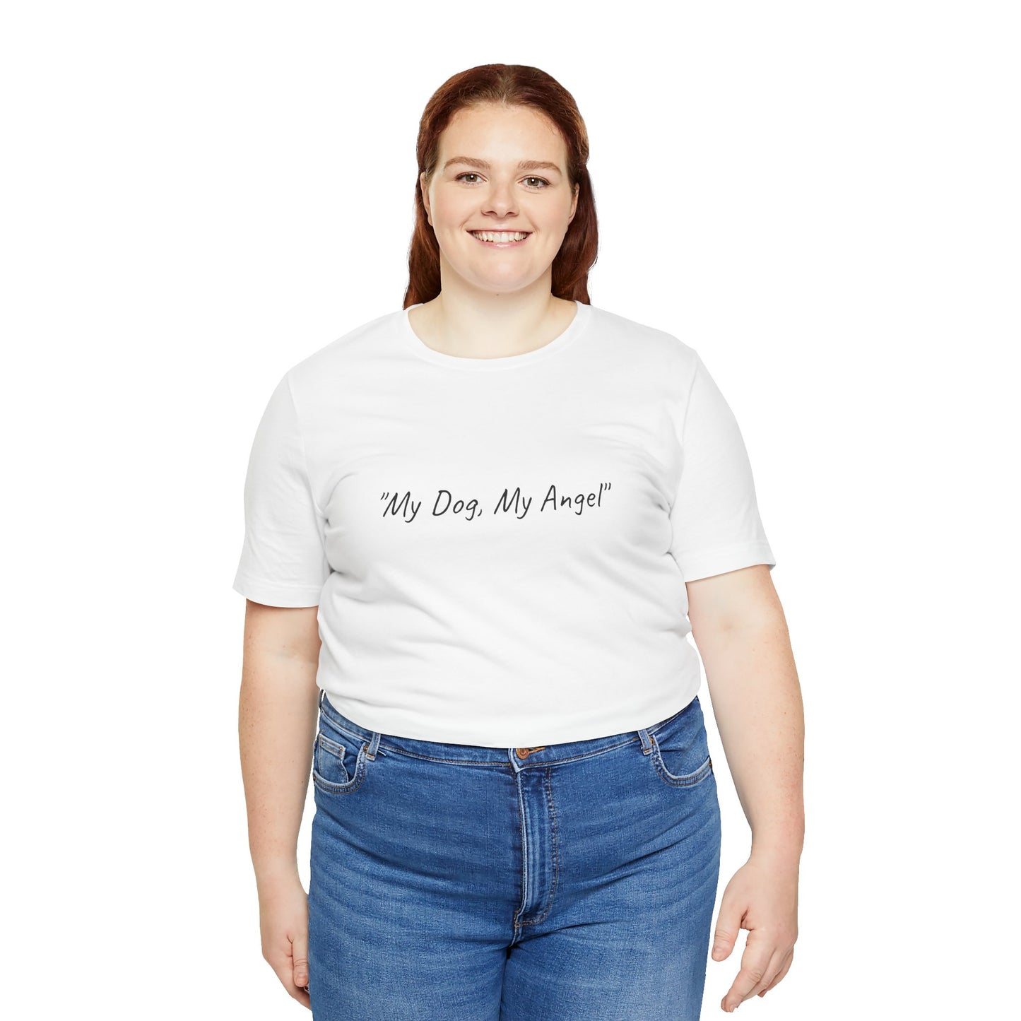 US.  "My Dog, My Angel" Dog Lover's Unisex Tee -